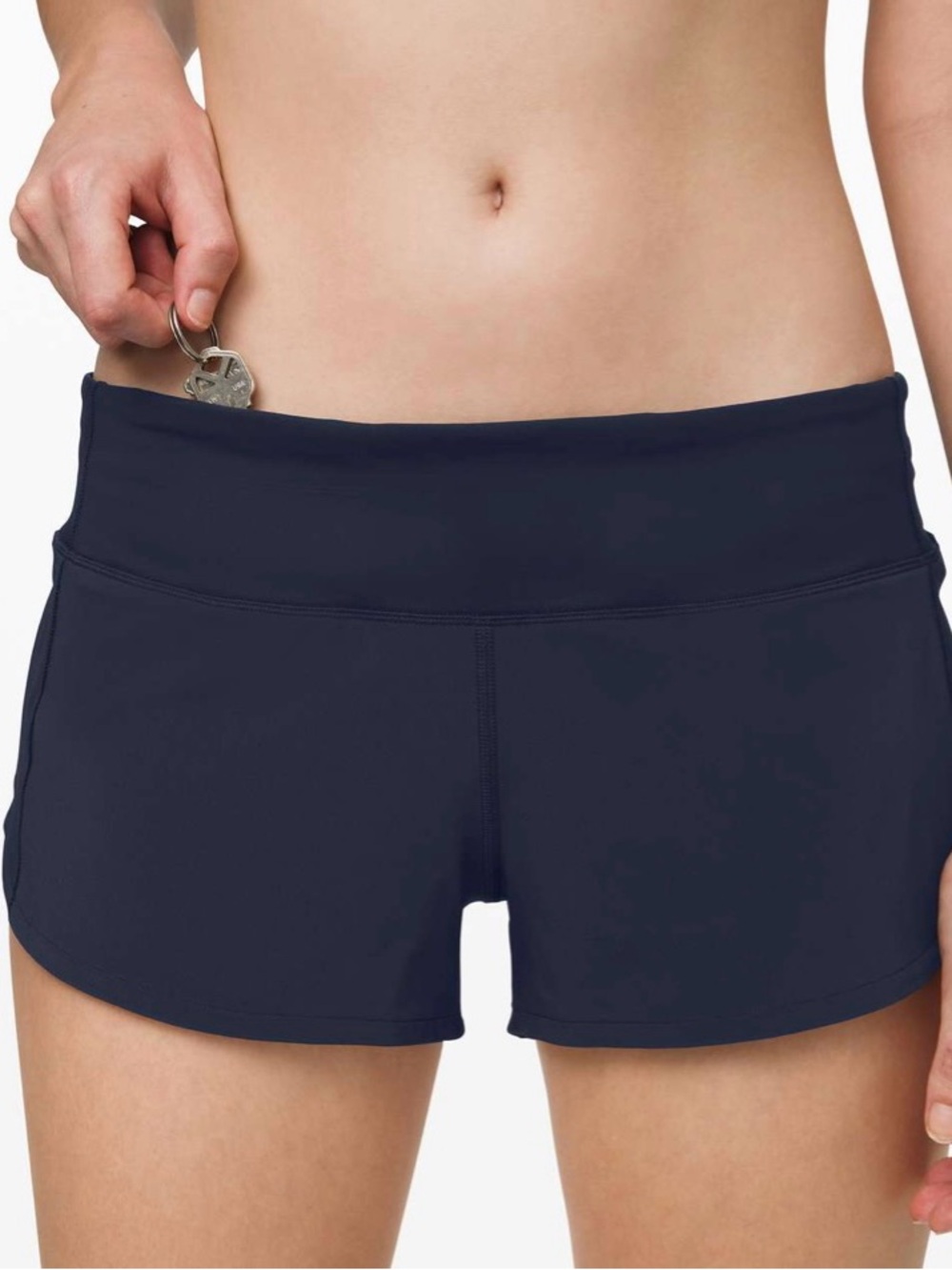 Lululemon Speed Up Short Low Rise 2.5” Navy Women’s Size 10